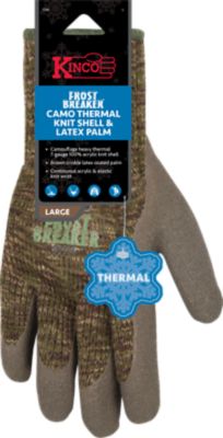 Kinco Glove Camo Thermal Latex Palm