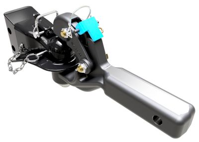 Image showing  8-Ton Capacity Combination Pintle Hook, 2 in. Ball, Receiver Mount