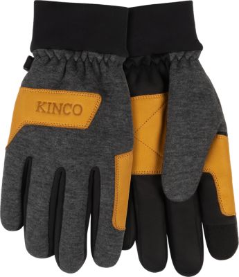 Image showing  Lined Fleece Buff Palm Glove