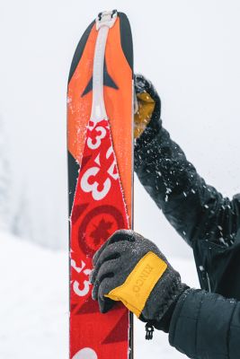 Image showing  Lined Fleece Buff Palm Glove