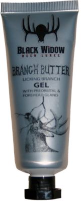 Black Widow Deer Lures Attractant Branch Butter Tube, 1.5 oz.