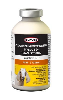 Durvet GoatVac C.D.-T, 10 Doses