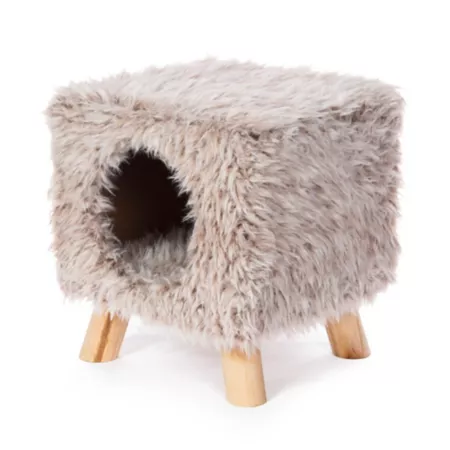 Prevue Pet Products Cozy Cube Hideaway Cat Bed 12-in x 12-in Cat Hideaway Beds