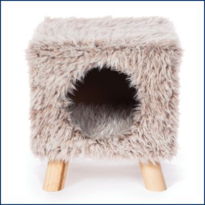 Image showing  Cozy Cube Hideaway Cat Bed, 12 in. x 12 in.