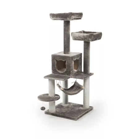 Prevue Pet Products 4.5 Foot Party Tower Cat Tree Cat Trees & Condos