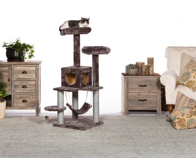 Image showing  4.5 ft. Party Tower Cat Tree