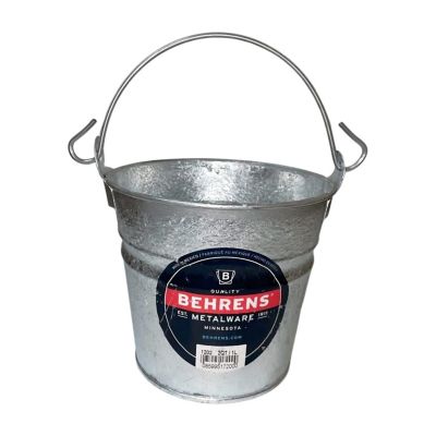 Behrens 2 qt. Hot Dipped Steel Pail