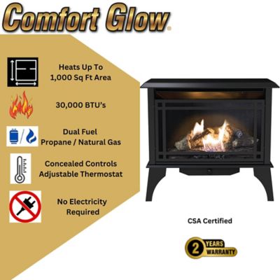 Image showing  Fireplace Gas Stove Fuel 30000 BTU