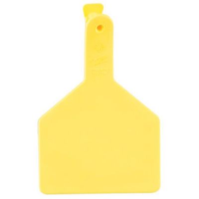 Z Tags Blank ID Cow Ear Tags, 25-Pack, 1 pc., Yellow