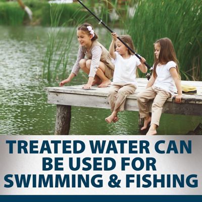 Image showing  Nature's Blue Pond Dye Plus Liquid Dye, Bacteria Enhanced, 1 gal.