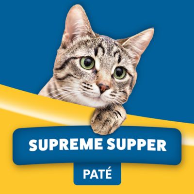 Image showing 5 th Paws & Claws Supreme Supper Adult Complete Nutrition Ocean Whitefish and Chicken Pate Wet Cat Food, 5.5 oz.