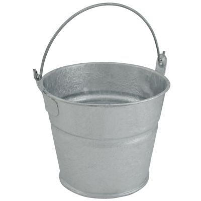 King Metalworks 1.5 qt. Galvanized Metal Pail