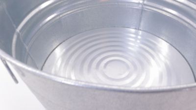 Image showing  31 gal. Round Hot Dipped Steel Tub
