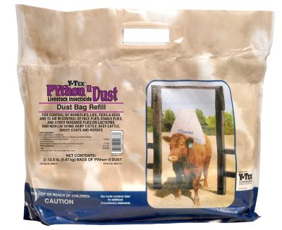 Python Livestock Dust Insecticide Refills, 12.5 lb., 2-Pack