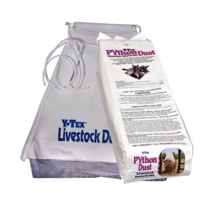 Python Livestock Insecticide Dust Kit, 12.5 lb.