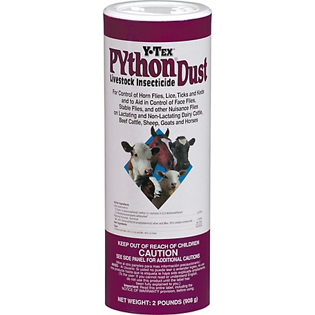 Python 2 lb. Livestock Insecticide Dust Shaker Can