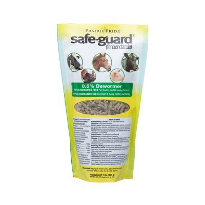 Prairie Pride Safe-Guard Cattle and Horse Dewormer, 1 lb