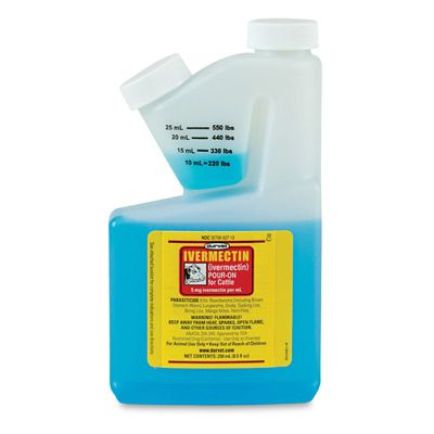 Durvet Ivermectin Pour On 250 Ml 387760 At Tractor Supply Co