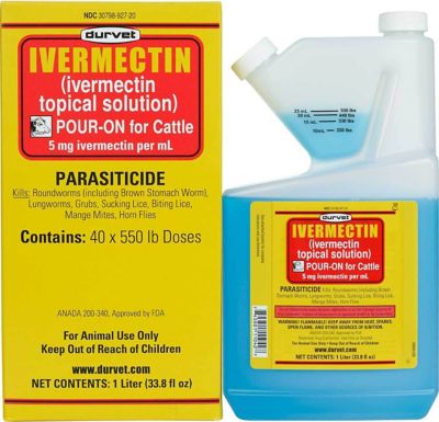 Durvet Ivermectin Pour On 1 L 387759 At Tractor Supply Co