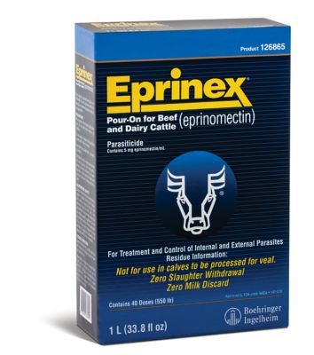 Eprinex Pour-On Beef and Dairy Cattle Dewormer, 1L