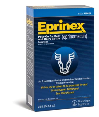 Eprinex Pour-On Beef and Dairy Cattle Dewormer, 2.5L