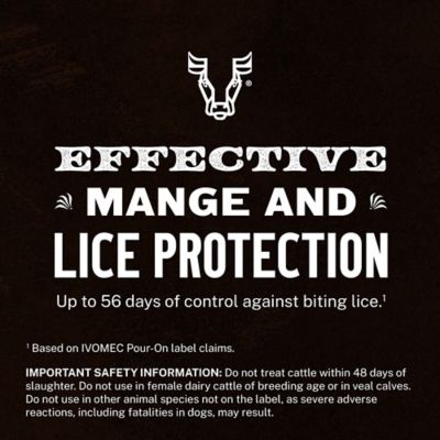 Image showing 2 th Ivomec Pour-On Cattle Parasite Control