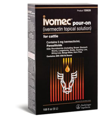 Ivomec Pour-On Cattle Parasite Control, 5 L