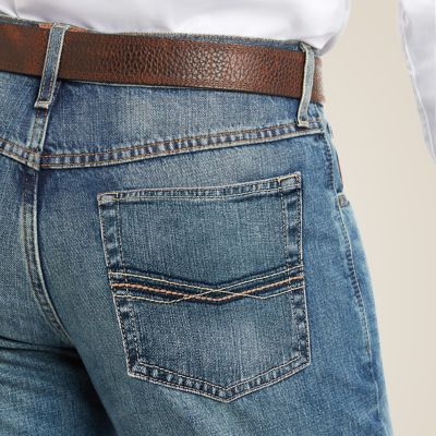 Image showing  Men's Relaxed Fit Low-Rise Legacy M2 Traditional Bootcut Jeans