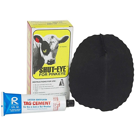 Durvet Cow Size Shut-Eye Patches