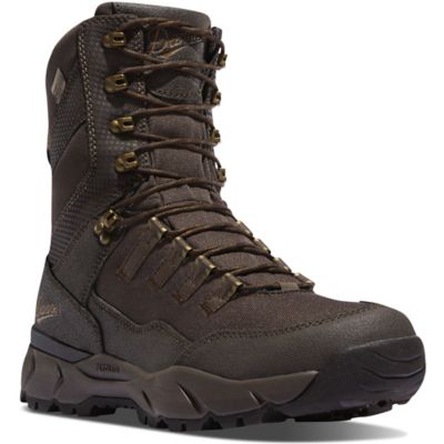 LaCrosse Footwear Men's Danner Vital Waterproof 400g Insulated Hunting Boots, 8 in., Brown, 1-Pair