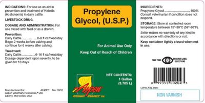 Image showing  USP Propylene Glycol Ketosis Prevention, 1 gal.