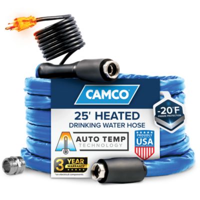 Camco 5/8 in. Diameter 25 ft. Heated Drinking Water Hose