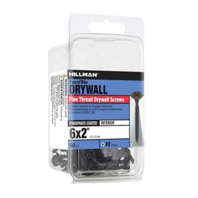 Image showing  XL-FH Drywall Screws, 6 x 2 in.