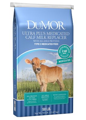 DuMOR Ultra Plus Medicated Calf Milk Replacer, 50 lb.