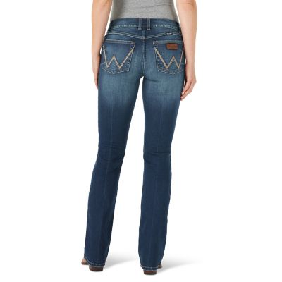 Image showing  Women's Mae Retro Mid-Rise Bootcut Jeans