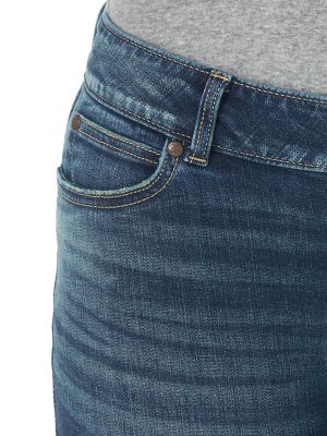 Image showing  Women's Mae Retro Mid-Rise Bootcut Jeans