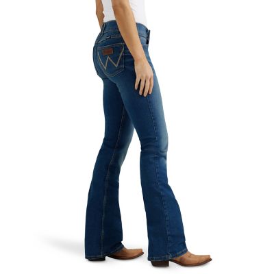 Image showing  Women's Mae Retro Mid-Rise Bootcut Jeans