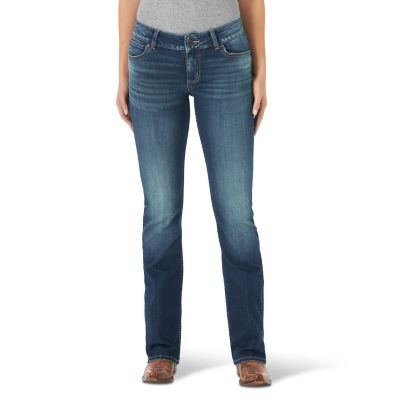 Wrangler Women's Mid-Rise Retro Mae Bootcut Jeans