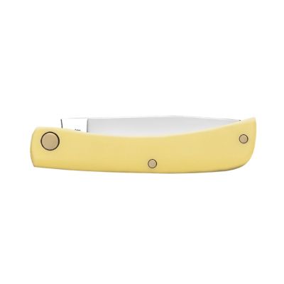 Image showing  Yellow Smooth Synthetic Sod Buster Jr with Carbon Steel Blades