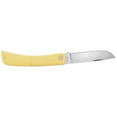 Image showing  Yellow Smooth Synthetic Sod Buster Jr with Carbon Steel Blades