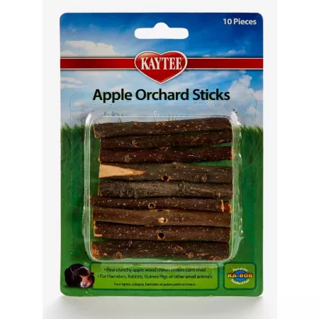 Super Pet Apple Orchard Sticks Small Pet Treats 10 ct Small Pet Treats