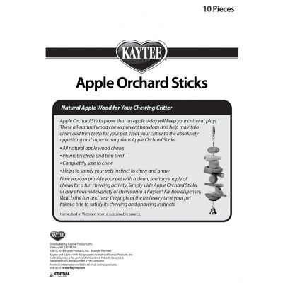 Image showing  Apple Orchard Sticks Small Pet Treats, 10 ct.