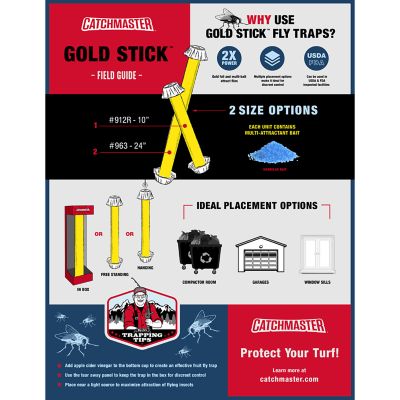 Image showing  Gold Stick Fly Trap, 24 in.