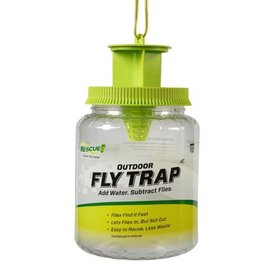 Rescue Fly Trap With Attractant, Reusable