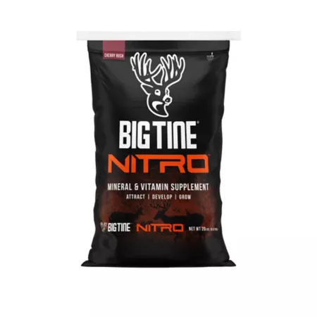 Big Tine Nitro Granular Mineral & Vitamin Deer Supplement 20 lb bag Game Attractants