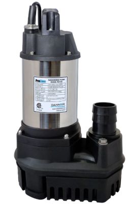 Image showing  1/4 HP Electric Proline HFS Submersible Pump, 50 GPM, Continuous Duty, Solids Handling