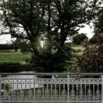 Image showing  Deck Hook, Double Forged Solid Metal Single pc. Rod, Ideal for Bird Feeders, Plant Hangers, (1 Pack).