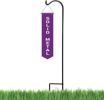 Ashman Shepherd Hook (1 Pack), 72-Inches Rust Resistant Steel Hook Ideal for Weddings, Hanging Plant Baskets, Lanterns, Feeders