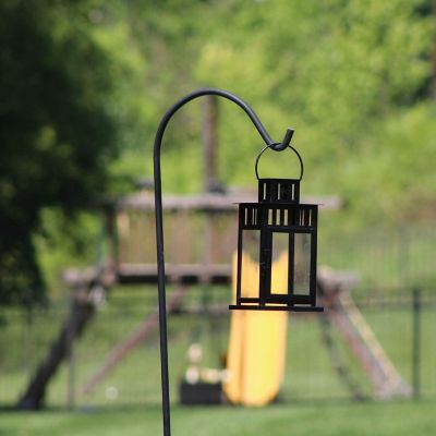 Image showing 6 th Ashman Shepherd Hook (2 Pack), 90-Inches Rust Resistant Steel Hook Ideal for Weddings, Hanging Plant Baskets, Lanterns, Feeders