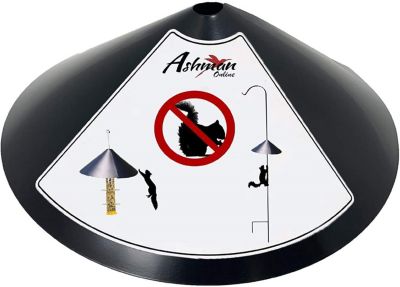 Ashman Squirrel Proof Baffle - Squirrel Protection for Bird Feeders Protects Bird Houses from Squirrels.